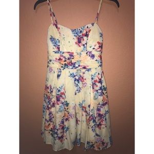 Floral print dress
